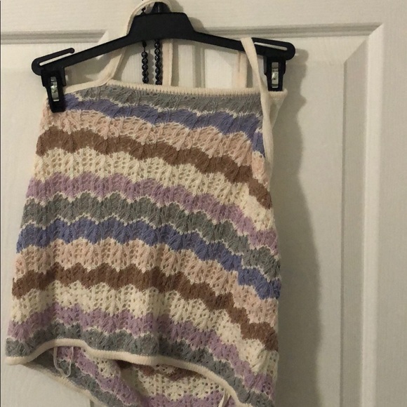 Knitted crop top - Picture 1 of 3